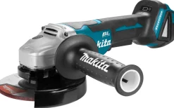 Makita DGA505RTJ 18V Li-Ion Accu haakse slijper set (2x 5.0Ah accu) in Mbox - 125mm - koolborstelloos - softstart