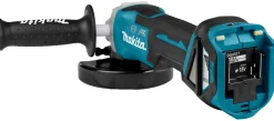Makita DGA517RTJ 18V Li-Ion Accu haakse slijper incl. ADT set (2x 5.0Ah accu) in Mbox - 125mm - koolborstelloos