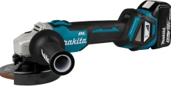 Makita DGA511RTJ 18V Li-Ion Accu haakse slijper set (2x 5.0Ah accu) in Mbox - 125mm - koolborstelloos