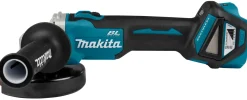 Makita DGA511RTJ 18V Li-Ion Accu haakse slijper set (2x 5.0Ah accu) in Mbox - 125mm - koolborstelloos