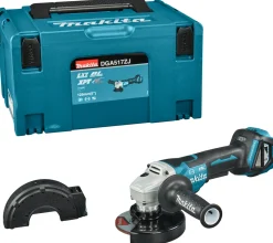 Makita DGA517ZJ 18V Li-Ion Accu haakse slijper incl. ADT body in Mbox - 125mm - koolborstelloos