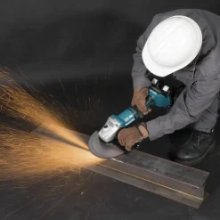 Makita DGA900ZK 36V (2x 18V) Li-Ion accu Haakse slijper body in koffer - 230mm - koolborstelloos