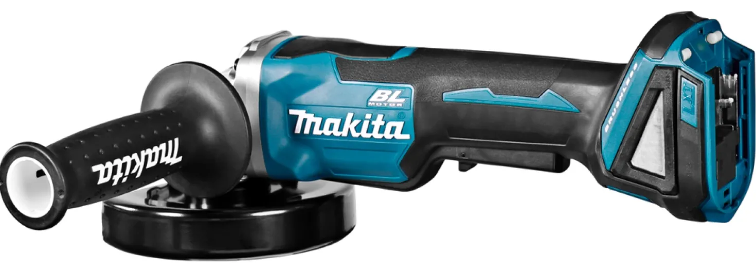 Makita DGA505Z 18V Li-Ion Accu haakse slijper body - 125mm - koolborstelloos - softstart