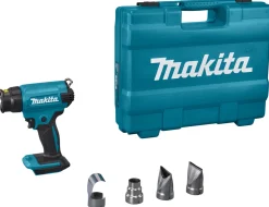 Makita DHG180ZK 18V Li-ion Accu heteluchtpistool body met accessoires in koffer