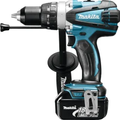 Makita DHP458RFJ 18V Li-Ion accu klopboor- /schroefmachine set (2x 3.0Ah accu) in Mbox