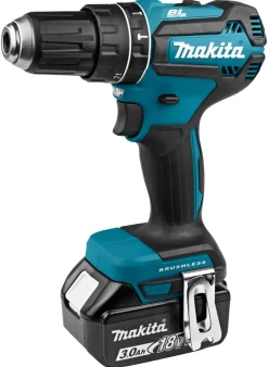 Makita DHP485RFJ 18V Li-Ion accu klopboor- /schroefmachine set (2x 3.0Ah accu) in Mbox - koolborstelloos