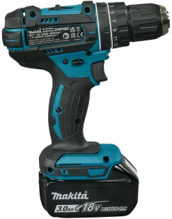 Makita DHP482RFJ 18V Li-Ion accu klopboor- /schroefmachine set (2x 3.0Ah accu) in Mbox