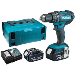 Makita DHP482RMJ 18V Li-Ion accu klopboor- /schroefmachine set (2x 4.0Ah accu) in Mbox
