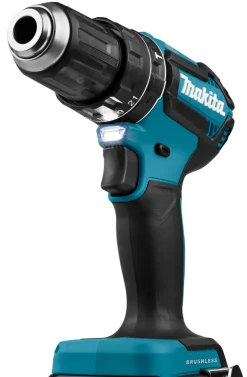 Makita DHP485RTJ 18V Li-Ion accu klopboor- /schroefmachine set (2x 5.0Ah accu) in Mbox - koolborstelloos