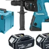 Makita DHR264RM2 36V (2x 18V) Li-Ion Accu SDS-plus combihamer set (2x 4.0Ah accu) in koffer - 2,5J