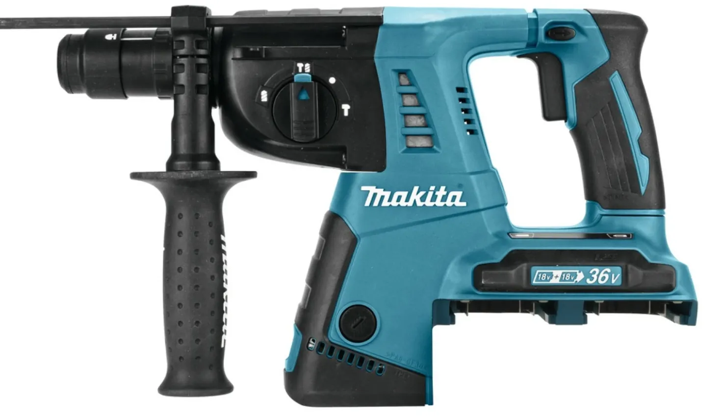 Makita DHR264RM2 36V (2x 18V) Li-Ion Accu SDS-plus combihamer set (2x 4.0Ah accu) in koffer - 2,5J