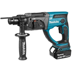 Makita DHR202RTJ 18V Li-Ion Accu SDS-plus combihamer set (2x 5.0Ah accu) in Mbox - 2J