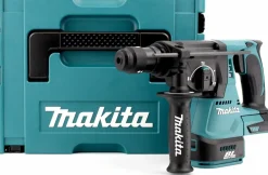 Makita DHR243ZJ 18V Li-Ion Accu SDS-plus combihamer incl. snelspanboorkop body in Mbox - 2J - koolborstelloos