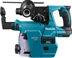 Makita DHR242ZJW LXT 18V Li-Ion SDS-Plus accu combihamer body met stofafzuiging in Mbox - 2J - koolborstelloos