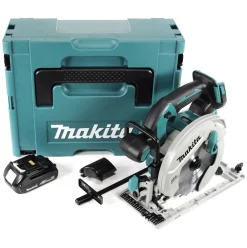 Makita DHS680Y1J LXT 18 V Li-Ion Accu cirkelzaag set (1 x 1,5Ah) in Mbox - 165mm - koolborstelloos