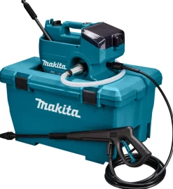 Makita DHW080ZK 2x18V Li-ion accu hogedrukreiniger body in koffer - 80 bar