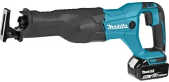 Makita DJR186RTE 18V Li-Ion accu reciprozaag set (2x 5.0Ah accu) in koffer - snelwissel - variabel