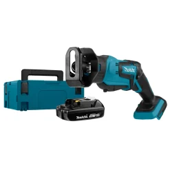 Makita DJR183Y1J 18V Li-Ion accu reciprozaag body + (1x 1.5Ah accu) in Mbox - snelwissel