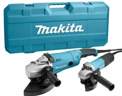 Makita DK0053G Haakse slijper set (GA9020 & 9558HN) in koffer - 2200W / 840W - 230mm / 125mm