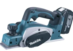 Makita DKP180RFJ 18V Li-Ion Accu schaafmachine set (2x 3.0Ah accu) in Mbox - 82mm - 2mm