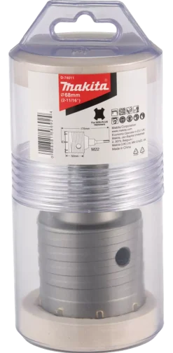 Makita D-74011 Kroonboorhouderset - 68mm