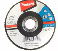 Makita D-27115 Lamellenschijf - K120 - 125mm