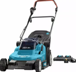 Makita DLM432PT2 36V (2x 18V) Li-Ion accu grasmaaier set (2x 5.0Ah accu) - 43cm