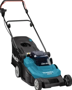 Makita DLM432PT2 36V (2x 18V) Li-Ion accu grasmaaier set (2x 5.0Ah accu) - 43cm