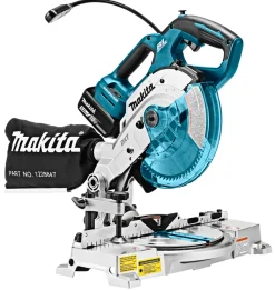 Makita DLS600RTE 18V Li-Ion accu afkort- en verstekzaag set (2x 5.0Ah accu) - 165 x 20mm - koolborstelloos