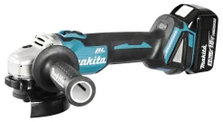 Makita DLX2210TJ1 18V Li-Ion accu klopboor- /schroefmachine (DHP484Z) & haakse slijper (DGA506) combiset (2x 5Ah accu) in Mbox
