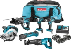 Makita DLX6038T 18V Li-Ion accu combiset (3x 5,0Ah accu) in Toolbag