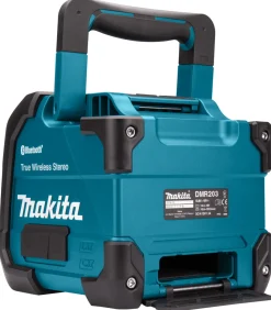Makita DMR203 10.8-18V Li-Ion Accu Bluetooth speaker - werkt op netstroom & accu