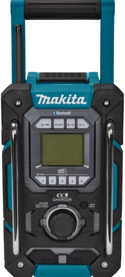 Makita DMR301 10,8-18V Li-Ion accu bouwradio - bluetooth -dab+ - werkt op netstroom & accu