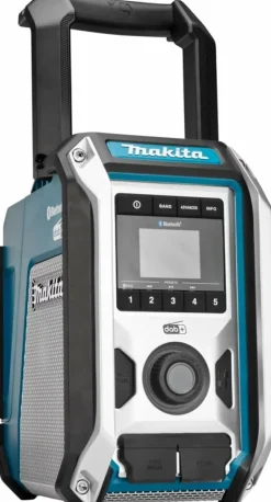 Makita DMR115 10,8-18V Li-Ion accu bouwradio - DAB+ - bluetooth