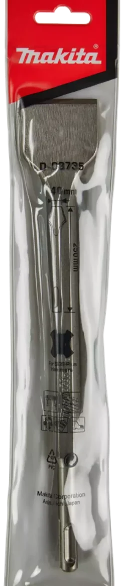 Makita D-08735 SDS-plus Platte beitel - 40x250mm