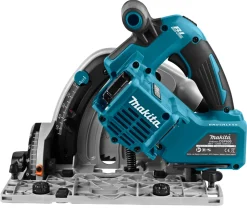 Makita DSP600ZJ2 36V (2x18V) Li-Ion accu Invalcirkelzaag body in Mbox incl. geleiderail - 165mm