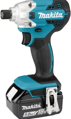 Makita DTD156RTJ 18V Li-Ion accu Slagschroevendraaier set (2x 5.0Ah accu) in Mbox