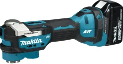 Makita DTM52RTJX2 18V Li-Ion accu multitool (2x 5,0Ah) incl. accessoireset in Mbox - koolborstelloos