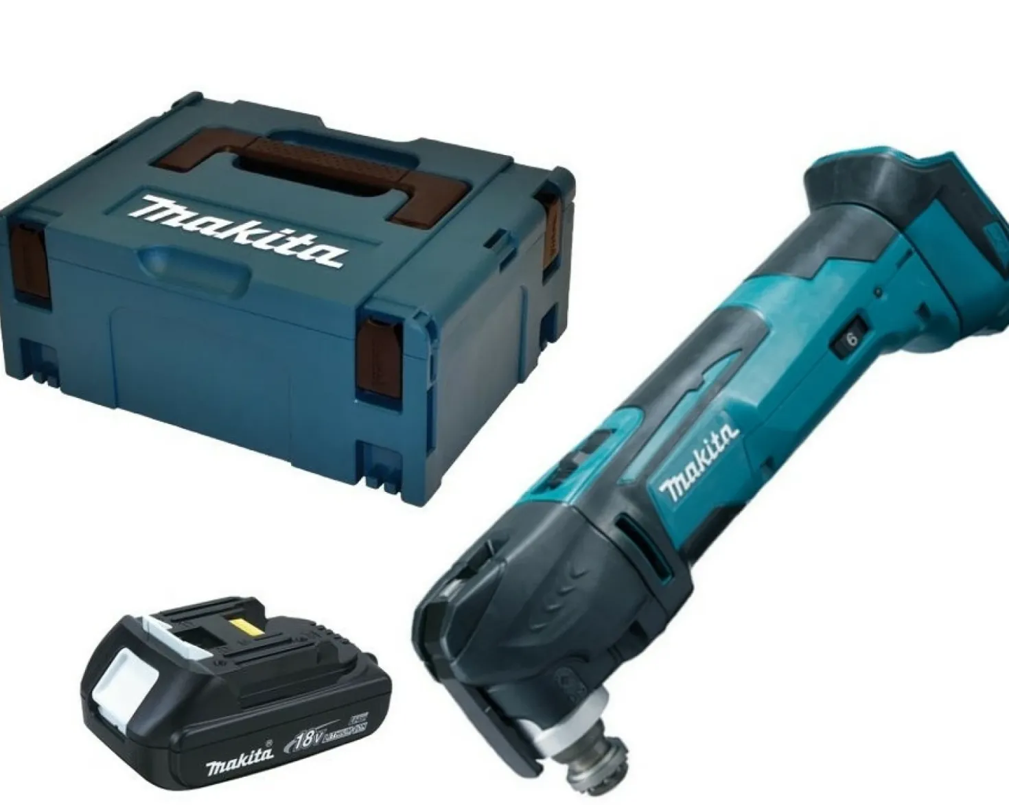 Makita DTM51Y1JX8 18V Li-Ion accu Multitool met snelspansysteem (1x 1.5Ah accu)