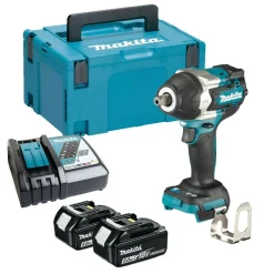 Makita DTW701RTJ 18V Li-Ion Accu slagmoersleutel set (2x 5.0Ah accu) in Mbox - 700 Nm - 1/2