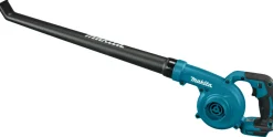 Makita DUB186 18V Li-Ion accu bladblazer set (2x 5,0Ah) - 192 km/h - Incl. blaaspijp