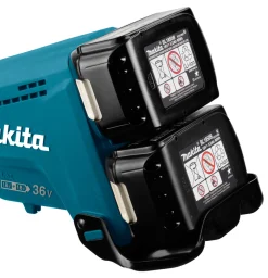 Makita DUR368APT2 LXT 2x18V Li-Ion accu bosmaaier set (2x 5,0Ah) - U-Greep - 230mm - koolborstelloos