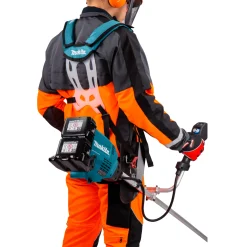 Makita DUR369APT2 36V (2x18V) Li-Ion accu grastrimmer / bosmaaier set (2x 5.0Ah accu) - U-greep - koolborstelloos