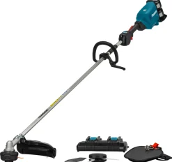 Makita DUR369LPT2 2x18V Li-Ion accu bosmaaier set (2x 5,0Ah) - D-greep - 430mm