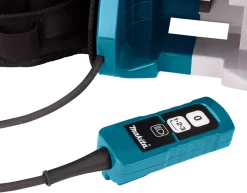 Makita DVC660PT2 2x18 V Rugstofzuiger voor schoonmaak Body (2x 5.0Ah accu en duolader) - 6L - Koolborstelloos