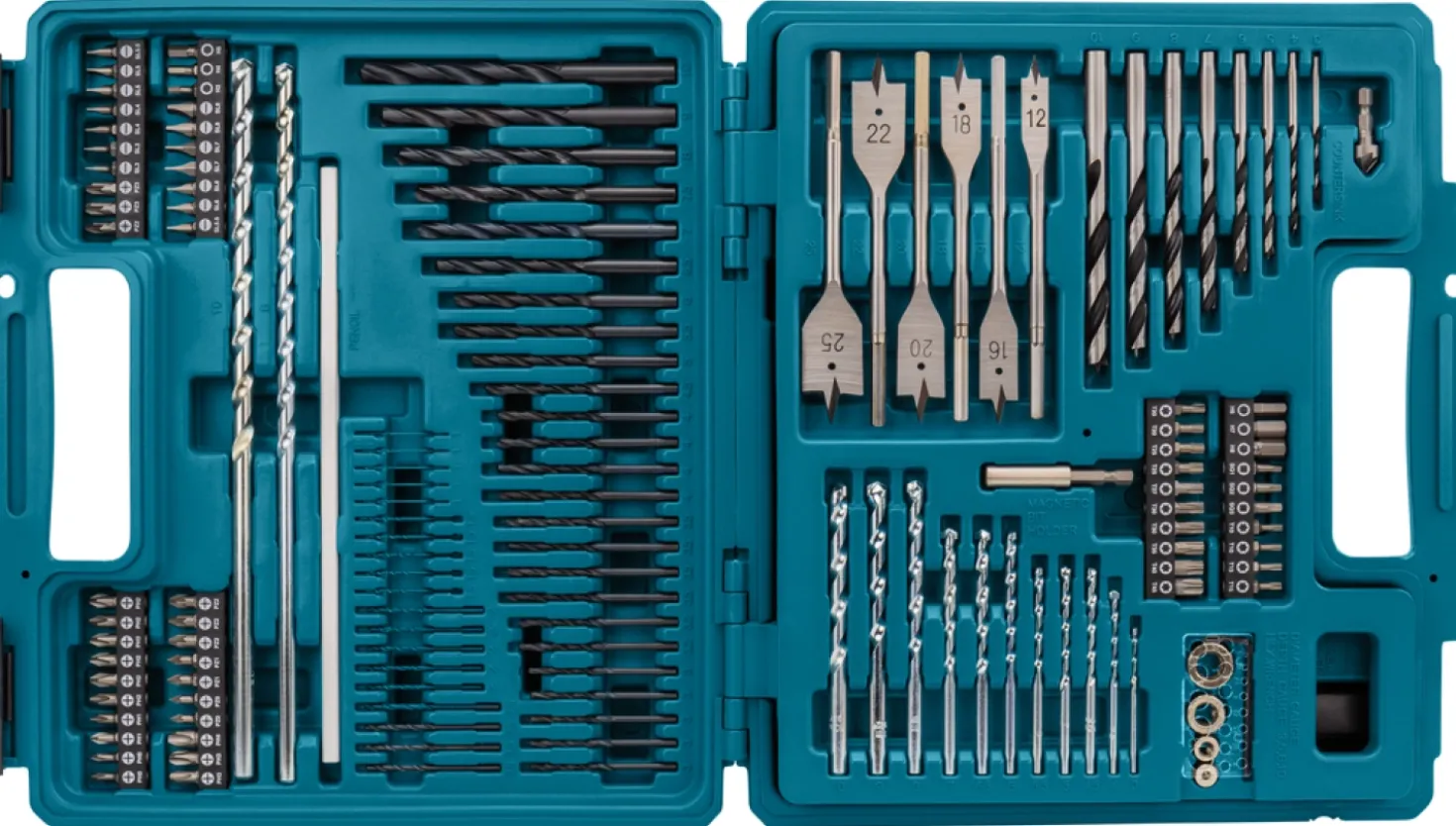 Makita E-06270 212-delige accessoire set in koffer
