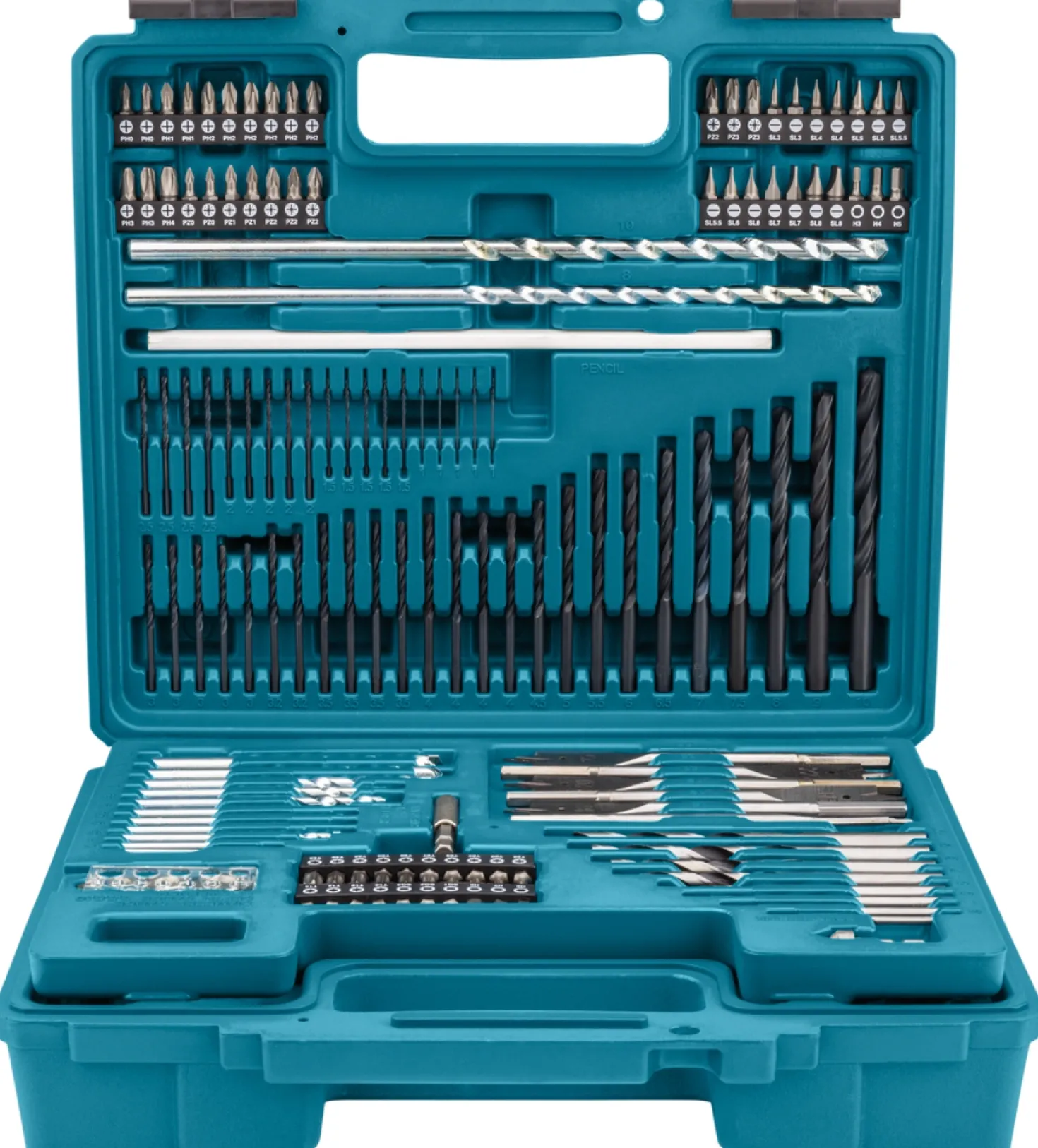 Makita E-06270 212-delige accessoire set in koffer
