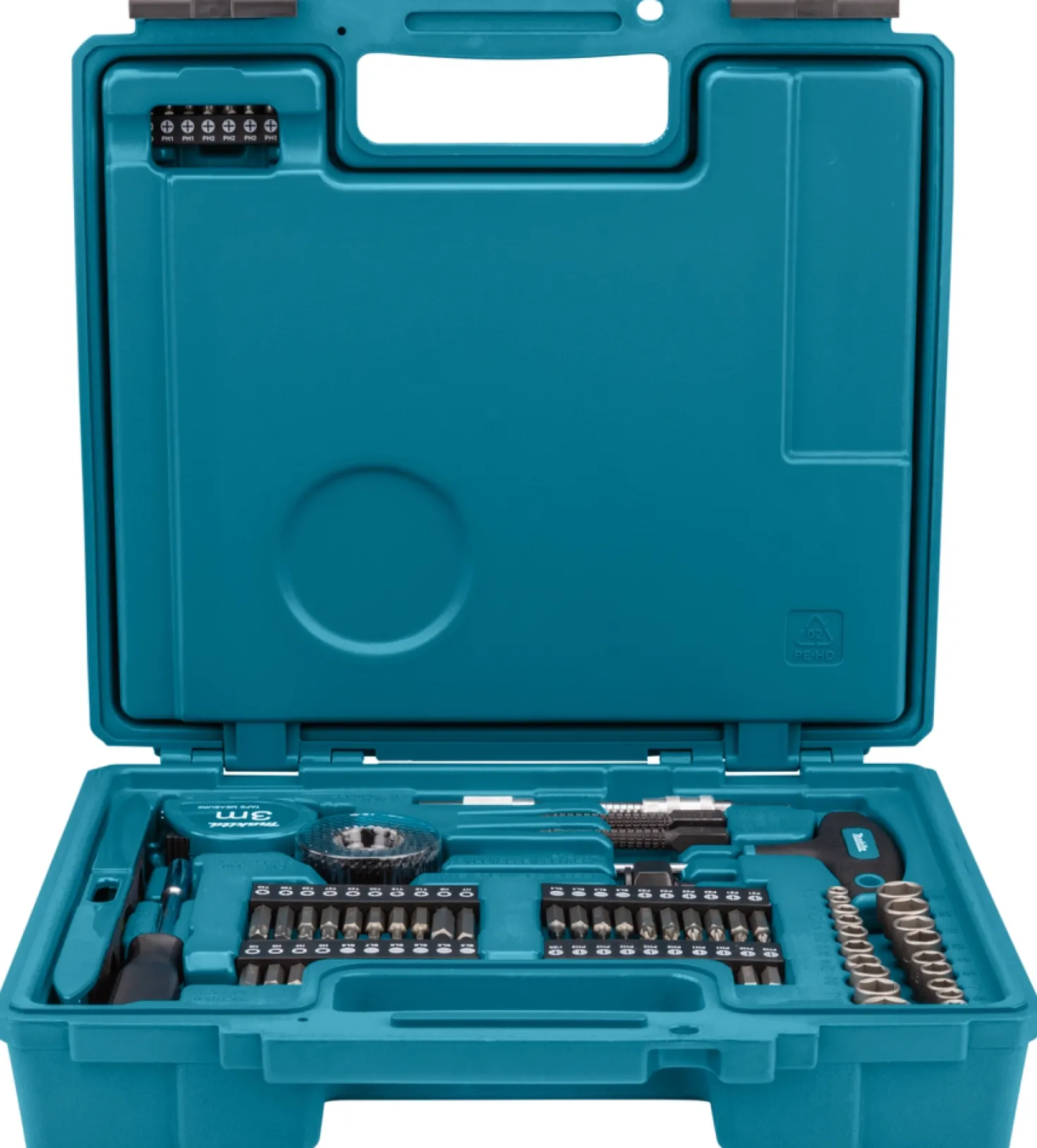 Makita E-06270 212-delige accessoire set in koffer