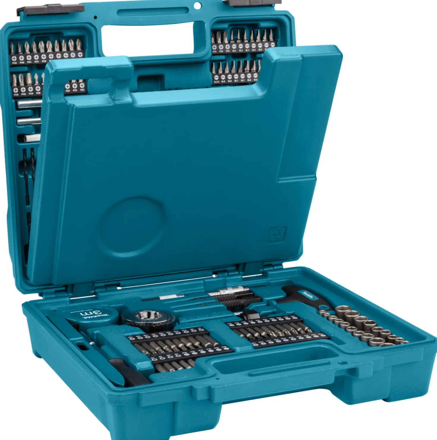 Makita E-06270 212-delige accessoire set in koffer
