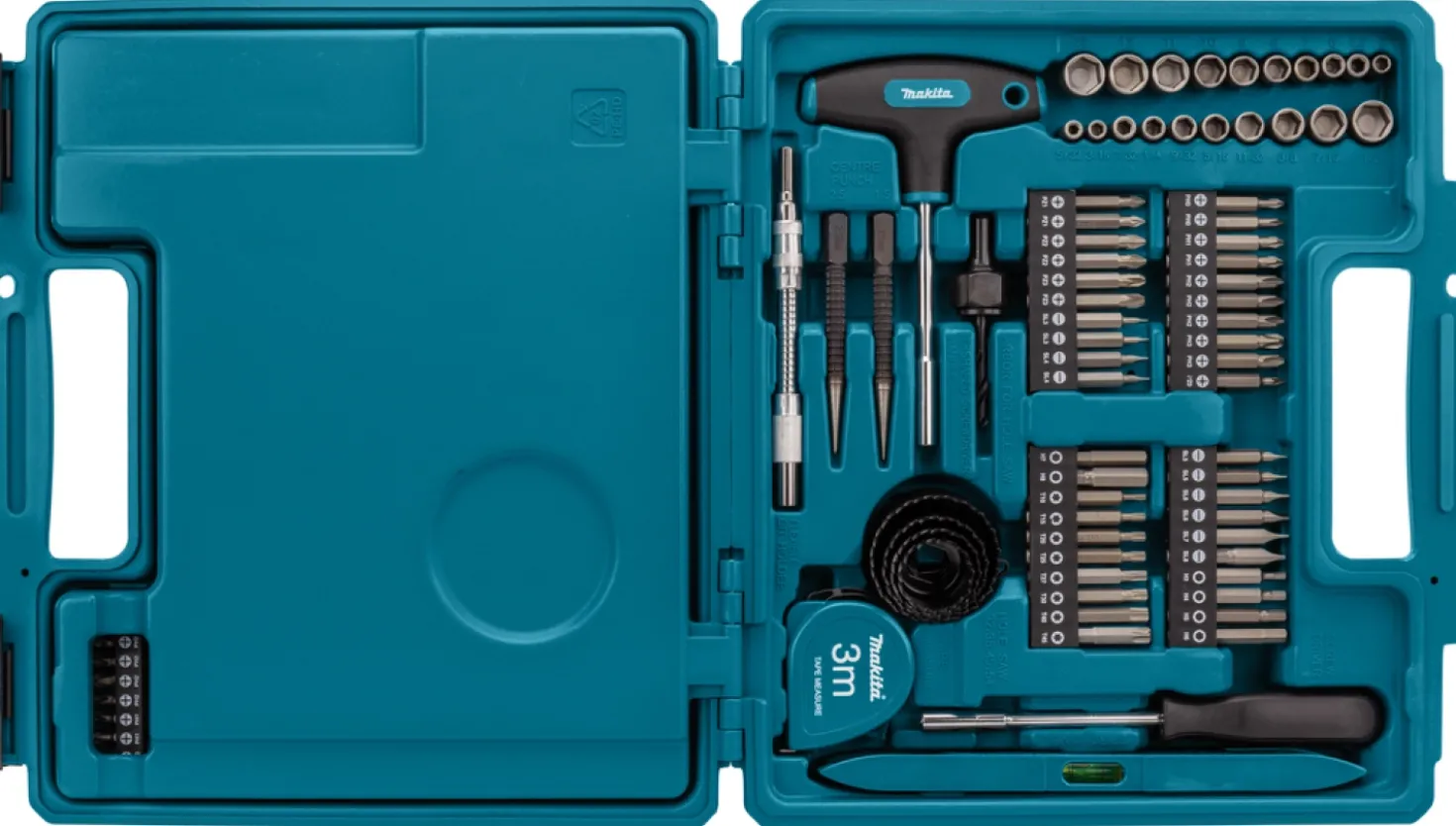 Makita E-06270 212-delige accessoire set in koffer